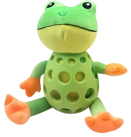 CGACCSD Jouets pour Chien Criaillants | Jeu Interactif De La Mastication,Les Jouets À Mâcher Grenouille pour Chiot - pour Ennui des Animaux Domestiques Intérieur Extérieur Parc Caisse Dressage Voyage