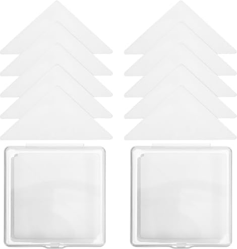 KAJNBN Adesivi Collo Camicia 60 Pezzi in Pvc, Supporti Colletto