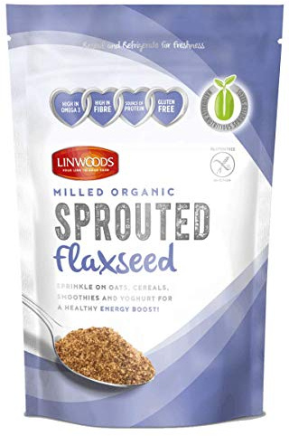 Linwoods Lot de 10 graines de lin bio moulées - 360 g