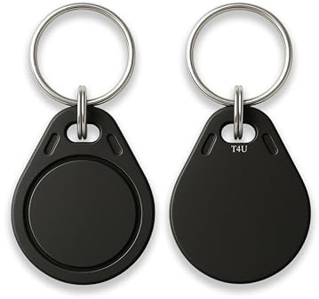 Lot de 10 Badges RFID 13.56Mhz | Programmable MCT Android | UID modifiable | Puce CUID | T4U®