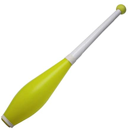 PLAY PX3 Sirius Juggling Club - Wrapped Handle - 225g (Yellow with White)
