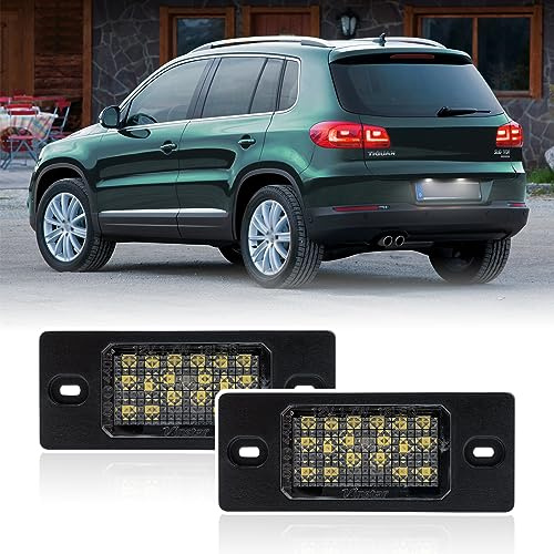 Kennzeichenbeleuchtung für VW Golf 5 Pas-sat B5.5 5D Touring Touareg Gen1 Tiguan 2 Stück