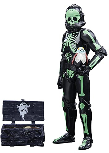 STAR WARS The Black Series Clone Trooper (Halloween Edition) and PORG Toys, 6-Inch-Scale Holiday-Themed Collectible Figures, Ages 4 and Up