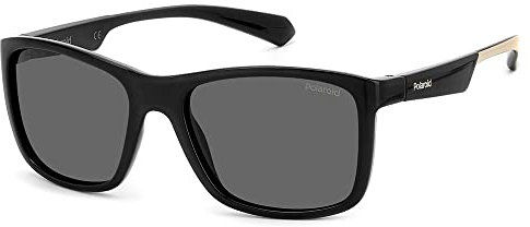 POLAROID KIDS PLD 8053/S Occhiali da sole bambini e ragazzi Nero e Avorio