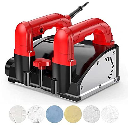 XDLYWUZIQ Electric Wall Planing Machine, 1180W Wall Planer, Automatic Wall Grinding Machine, Dust-free Scraping Putty Powder Spraying Wall, for Old Wall Renovation Flattening Power Tool