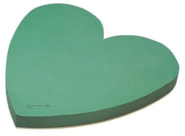 Flowerbox Oasis Steckschaum Bioline Vacufix Herzen 60cm Steckmasse Steckschwamm - 2 Stück