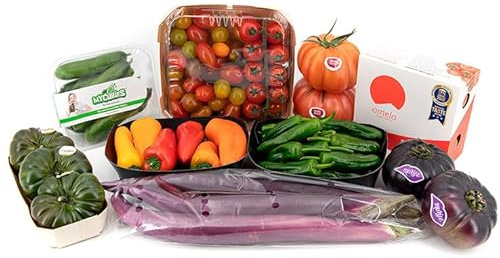 Selección de Verduras Gourmet 3 kg La Parcela, Origen España, Andalucía (Costa Tropical), Comprar Fruta y Verdura Fresca, De La Huerta A Tu Casa, Producto de Cooperativa Granada La Palma