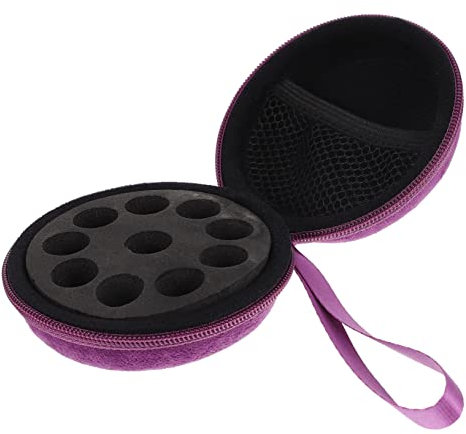 Ipetboom 3stücke Essential Oil Organizer Bag Mit Fächern Tragetasche Für Ätherische Öle Veloursartige Aufbewahrung Für Und Schützend Für Flaschen