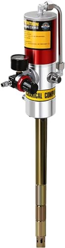 Pistola de engrase neumática, bomba de grasa accionada por aire con relación 50:1, 30-40 Mpa 0,85 l/min, for maquinaria de construcción, equipos y máquinas agrícolas (Color : A, Size : 620mm)