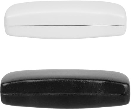 Linkidea Oversized Sonnenbrillenetui, 2er-Pack. Großes Brillenetui für Sonnenbrillen, Reiseetui für Brillen, kompatibel mit Ray-Ban Caravan Reverse/Square-Round und anderen Markenmodellen.