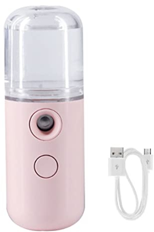 Face Mister - Mini rociador de agua de 30 ml para botella de spray facial recargable por USB, práctico pulverizador para hidratar el cuidado de la piel, maquillaje, herramientas de belleza