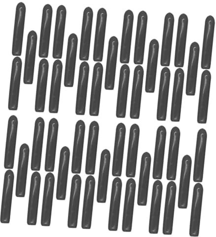 Geschirrspüler Korbkappen aus Kunststoff, Abdeckungen für Metallspitzen | Gewinde, Schraubenköpfe und Nagelköpfe, Werkzeuglose Montage, 100 Stück Pack, Grau