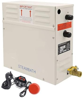 Máquina de vapor for uso doméstico, generador de vapor for Sauna, horno de corriente seca, vapor húmedo, controlador Digital, ST-30, 3KW, 4,5 kW Calentamiento rápido de alta eficiencia(Model3)