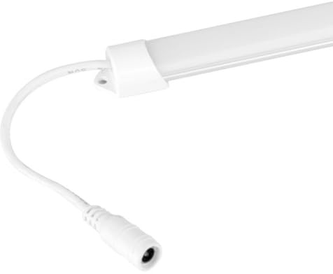 TOT ELECTRIC 2PZ Striscia led 12V 1m con profilo barra luminosa lampada sottopensile in alluminio luce cucina armadio mensole copaertura Opaco Luce Naturale