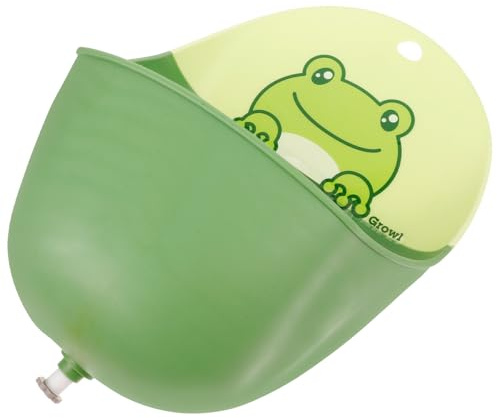 Boy Urinal for Potty Training, Wall Mount Standing Urinal Silicone | Detachable Design, Easy to Clean, Space-saving and Spill-proof for Bathroom Use, Green Colour