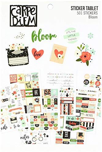 Simple Stories Bloom Adhesivo Tablet, Papel, Multicolor, 21 x 14 x 0,4 cm