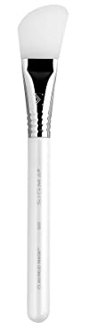 Sigma Beauty S01 Mask Applicator Brush - Soothing, Hygenic Application - Clay/Mud Silicone Mask Brush - Clear, Angled Face Mask Brush Applicator