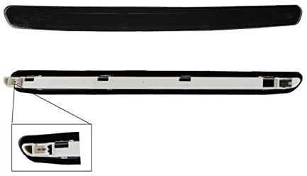 HZ-DESIGN Bremslicht 3. Bremsleuchte für Heckklappe in Rauchgrau Smoke LED passend für VW T6 Multivan Bus nur beim T6 passend