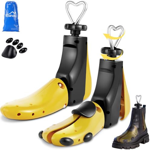 Exshoiu Tendiscarpe Donna Uomo, Allarga Scarpe, Espansore Stivali Regolabile Larghezza e Lunghezza, Professionali Espansori Scarpa, Barella per Scarpe per Stivali Cowboy