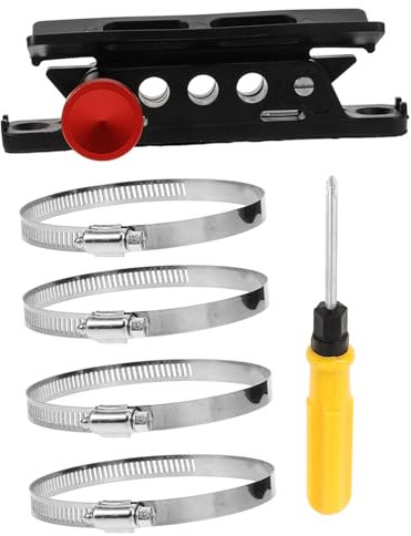 LALADEFIEE Per Estintore Auto Regolabile Staffa Per Estintore Compatibile Atv Utv Facile Installazione Chiave Inclusa