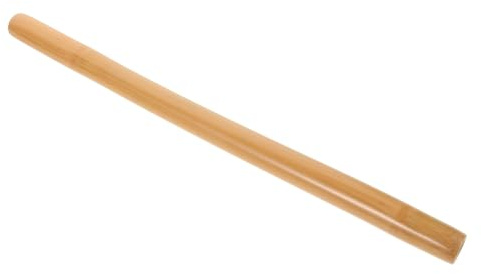 FRCOLOR Bambus Massagestab Khaki Stock für Tiefengewebsmassage und Durchblutungsförderung Massagegerät für Rücken Nacken und Gesicht für Büro und Reisen