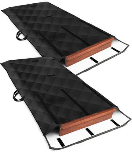 Usluole Verdickte Aufbewahrungstasche für Tischblätter, 137,2 x 71,1 cm, 2 Stück