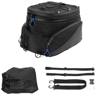maletas para moto Para R1200GS R1250GS Para Advenutre LC Para F850GS Para F750GS Motocicleta Cola Bolsas Maletas Rack Top Cases(35L Style1)