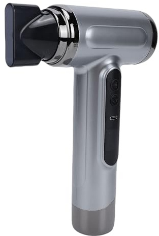 Depisuta Secador de Pelo Inalámbrico, Secador de Pelo con Batería Recargable de 15600 MAh con Carga USB y Viento Frío y Caliente, de Portátil para Viajes, Camping