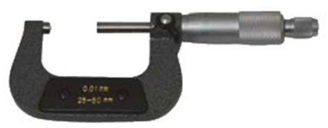 Bügelmessschraube Mikrometer Micrometer Messschraube KFZ (25 mm - 50 mm)