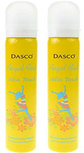 Dasco Angel Feet Satin Touch for summer footwear - Pack of 2