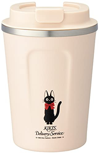 Skater STBC3F-A Vacuum Stainless Steel Coffee Tumbler, Hot and Cold Retention, Small, 11.8 fl oz (350 ml), Kiki's Delivery Service, Jiji Ghibli