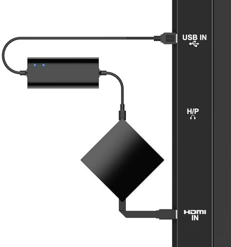 BERLS Power Adapter Compatible With Fire Stick, Provides Stable Current to TV Via the USB Port, Supports 4K Video Mode, No Need for Sockets and Cords, No More Messy Cables On The Back of The TV