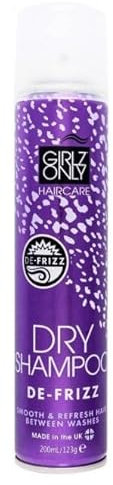 GIRLZ ONLY DRY SHAMPOO DE-FRIZZ 200ML