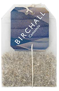 Birchall Tea Bags, Camomile Tea Gift Set, Experience the Soothing & Delicate Flavors of Camomile - A Perfectly Fragrant Herbal Tea, 6 Boxes of 25 Enveloped Plant-Based Tea Bags