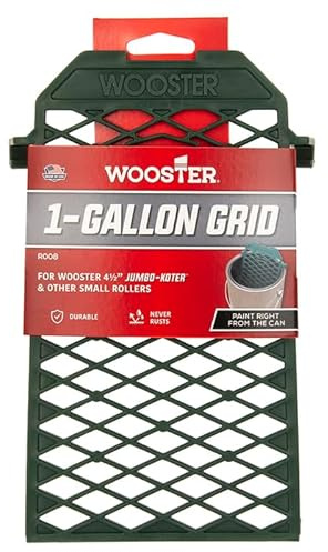 12-Pack of 1 gal Wooster Brush Company R008 Snap Screen Bucket Grid