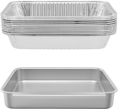 SafBbcue 93305 Grease Catch Pan for Weber Spirit E-210 220 E-310 320 330 Genesis II E-310 E-315 E-325 E-330 E-335 Grill Grease Tray with Disposable Drip Pan Liners, Replacement Part for Weber #83156