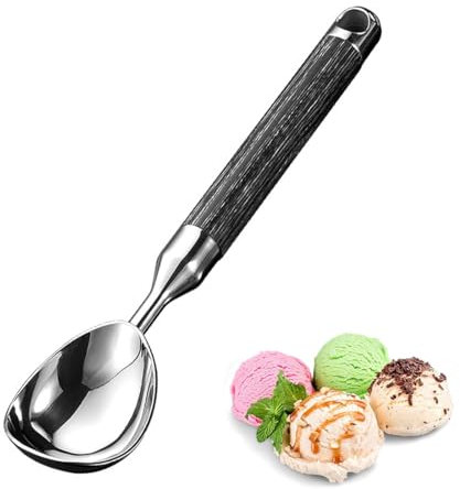 ZMREN Cucchiaio di Gelato in 304 Acciaio Inox, Paletta per Gelato, Porzionatore da Gelato, per Gelato, Purea di Patate, Cucchiaio da Cucina, frutta