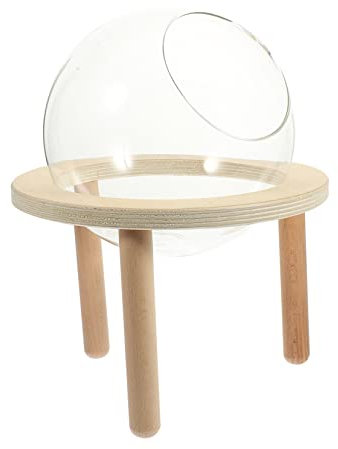 Sosoport Transparente Hamster-badewanne Verschleißfestes Zubehör Für Haushalt Multifunktionaler Sandbad-behälter Rutschfestes Badezimmer-Accessoire Für Kleine Nager Stilvolles Hamsterhaus
