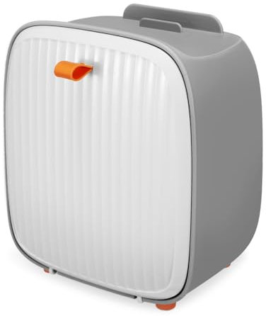 Cabilock Mini-abfallkorb Für Tisch Kleiner Mülleimer Mit Abnehmbarer Deckel Kompakter Abfalleimer Für Schreibtisch Und Arbeitsplatte Stilvolles Accessoire Für Zuhause Und Büro