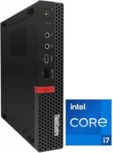 Lenovo ThinkCentre M920q Intel i7 7700 8-Thread 4.2 GHz Business Office Multimedia Computer mit 3 Jahren Garantie! - 32 GB - 1000 GB SSD - USB 3.0 - WLAN - Windows 11 Prof. 64-Bit - #8233
