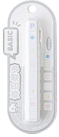 Tampons Journaling Gabarit et Pochoir en Forme de Stylo pour le Carnet