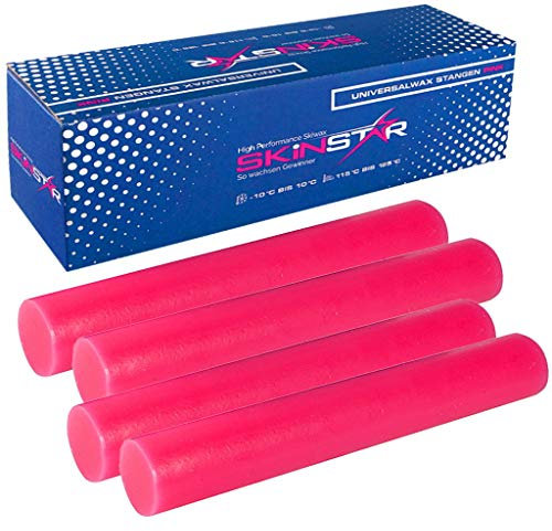 SkinStar Universal Skiwachs UNIVERSAL Wax Stange Stangenwachs 4 x 250 g