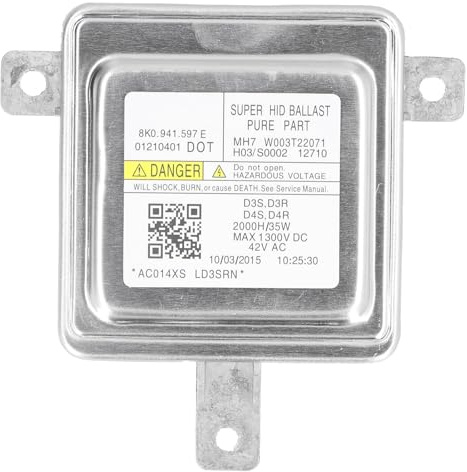 Ballast Xenon, Éclairage LED Intense Régulateur Tension Phare Haute Performance Technologie Innovante Durable et Fiable pour Voitures Camions Motocyclettes Éclairage Routier Urbain et Tout-Terrain
