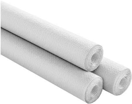 Generico Rotolo Tovaglia Impermeabile in carta GOFFRATA largo 1,18 metri x 7 metri (1 rotolo) o 21 metri (3 rotoli) VARI COLORI alta resistenza (Bianco, 7 metri (1 rotolo))