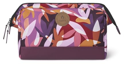 CABAIA - Trousse de Toilette Homme et Femme - Ouverture Grand Angle avec 2 Poches intérieures - Organisateur de Voyage Pratique et Résistant - Vanity avec Un Design Français, Exclusif et Original
