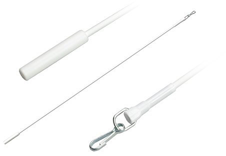 JalousieCrew 1 Stück Schleuderstab 5 mm Durchmesser Farbe glasklar (100 cm)