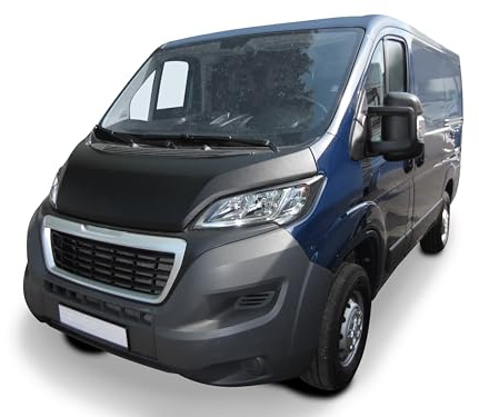 AB3-00052 Auto BRA Motorhaubenschutz kompatibel mit FIAT Ducato Peugeot Boxer Citroen Jumper Bj. ab 2014 Haubenbra Steinschlagschutz Tuning