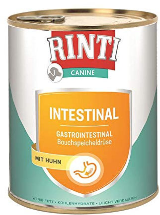 Rinti Canine Intestinal Huhn | 6X 800g Diät-Hundefutter nass