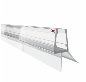 KRAUS Premium Duschdichtung DD-12 Duschtürdichtung für 6-8mm Glasstärke à 1000mm in transparenter Optik Duschdichtungen für Duschtüren & Duschkabinen Dichtungen vom Profi