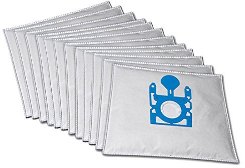 10 sacchetti per aspirapolvere adatti per aspirapolvere Bosch BSG6B110, BSG6B111 e BSG6B130 con logo (serie BSG6)